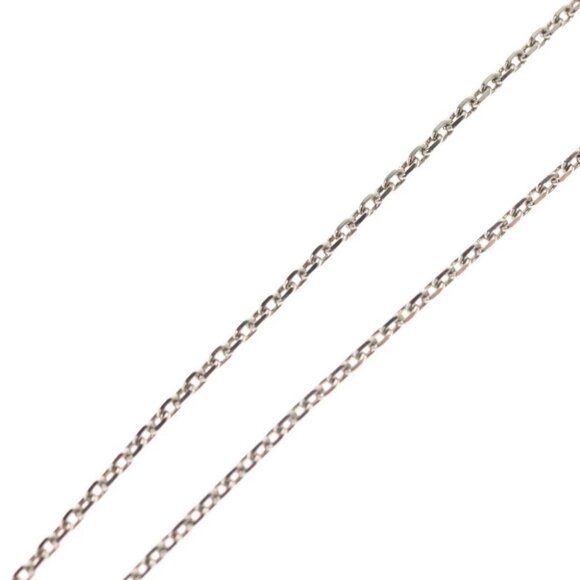 LOUIS VUITTON Pandantif Bois Necklace metal Brown LV Auth - Picture 7 of 14